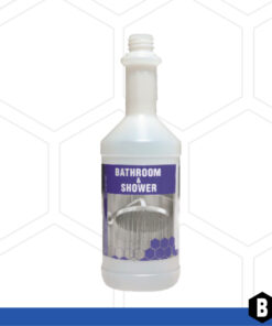 Bathroom & Shower Spray Bottle 750ml (trigger not included)